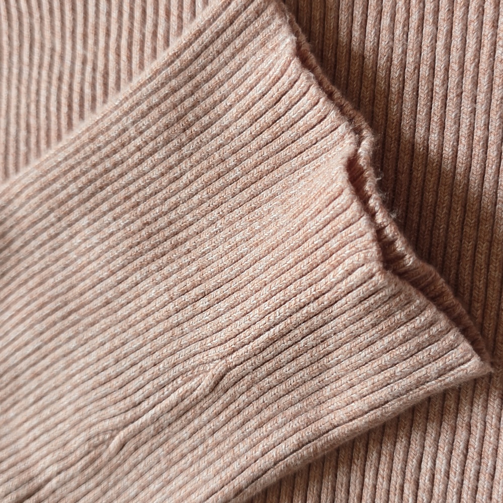 41 HAWTHORN, Saya Multi Ribbed Open Cardigan, Sandy Pink, EUC, Women's L - Picture 11 of 16